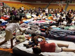 Autoridades están preparando refugios como medida preventiva. NTX  /