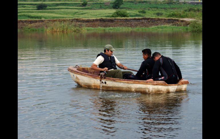 La noria donde fue rescatado el menor tenía una profundidad de tres metros. ESPECIAL  /