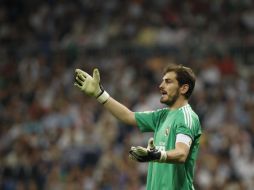 El portero del Real Madrid, Iker Casillas. AP  /