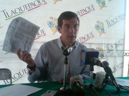 Miguel Castro, hizo un llamado al gobernador para convocar a una reunión para clarificar el estado de los recursos. T. VILLASEÑOR  /