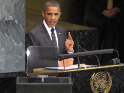 Obama dio un discurso ante la Asamble General de la ONU en el inicio de su 65 periodo. EFE  /