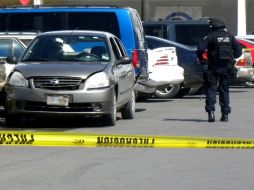 Escena donde un periodista de Ciudad Juárez fue asesinado. EL UNIVERSAL  /