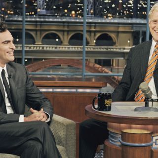 Joaquin Phoenix se disculpa ante David Letterman