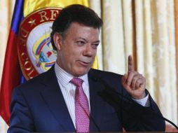 El presidente colombiano, Juan Manuel Santos, destacó el golpe dado por fuerzas miliatares a las FARC. REUTERS  /