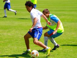 Los jugadores de la Máquina se entrenan para enfrentar al Necaxa en su próximo partido. JAMMEDIA  /