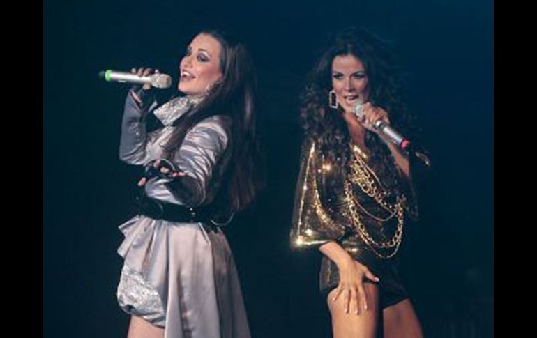 Los asistentes al concierto las hicieron volver al escenario en varias ocasiones. S. NUÑEZ  /