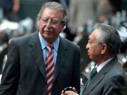 Francisco Rojas, coordinador de la bancada del PRI en San Lázaro, se mostró preocupado por la violencia en el país. NTX  /