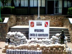 El total del cargamento era de 10.6 kilos de cocaína. ARCHIVO  /