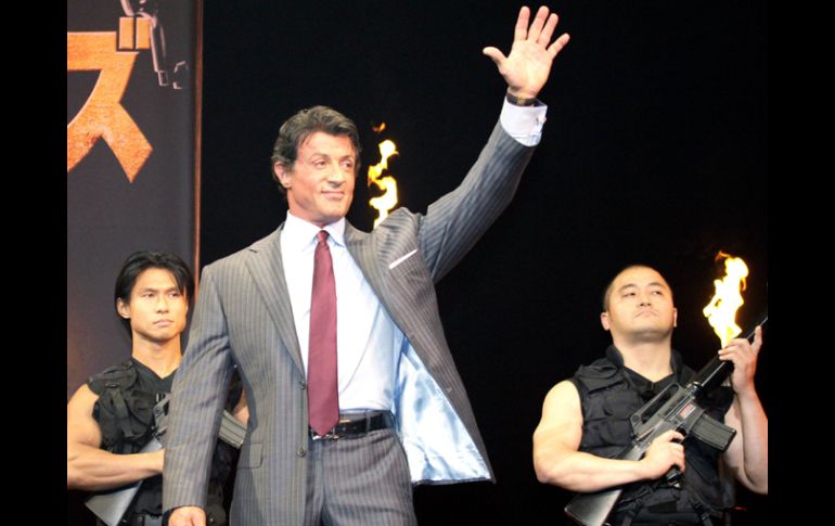 Stallone dirige su nuevo filme y dice que espera que esta experiencia se repita. AFP  /