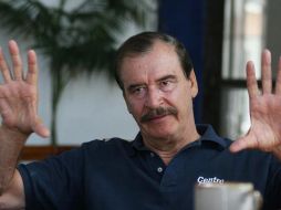 Vicente Fox había dicho el sábado que el PRI regresaría a Los Pinos en 2012. ARCHIVO  /