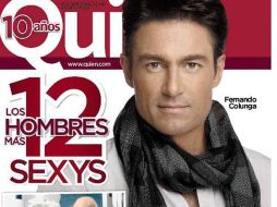 Por medio de una encuesta, el actor fue elegido como el más sexy de México. ESPECIAL  /