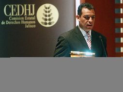 Felipe de Jesús Álvarez Cibrián, presidente de la Comisión Estatal de Derechos Humanos Jalisco. A. CAMACHO  /