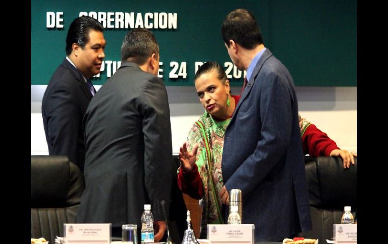 Paredes Rangel negó que el evento donde participó en Veracruz tenga carácter político. EL UNIVERSAL  /