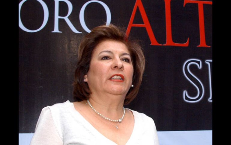 El grupo será encabezado por Isabel Miranda de Wallace. EL UNIVERSAL  /