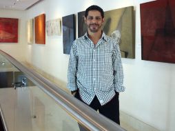 El artista plástico Folé es uno de los directores del Forum. A.HINOJOSA  /