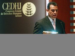 Felipe de Jesús Álvarez, titular de la CEDHJ. El Ayuntamiento zapopano asegura tener buena comunicación con el organismo. A. GARCÍA  /