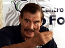 Las declaraciones de Vicente Fox Quesada causaron gran molestia en el interior del Partido Acción Nacional. EL UNIVERSAL  /