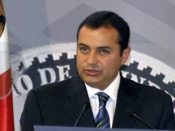 Cordero inició su comparecencia a las 8:00 del día de hoy. NTX  /