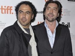 Así lo dio a conocer la Academia Mexicana de Artes y Ciencias Cinematográficas. En la imagen, Iñárritu y Javier Bardem. EFE  /