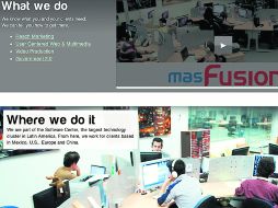 La firma Masfusion elabora desde hace dos años el nuevo producto, que será una herramienta vital para empresas. ESPECIAL  /