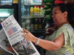 Buena parte de la comunidad internacional vio como un triunfo democrático el resultado de las legislativas en Venezuela. AFP  /