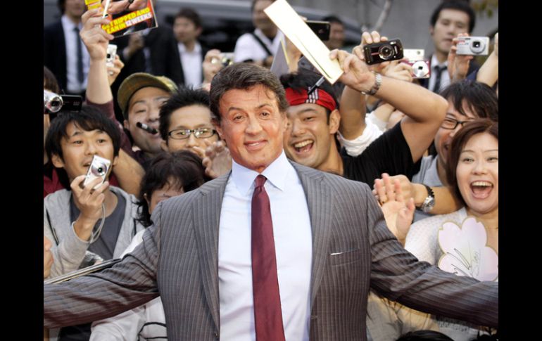 Stallone sigue siendo uno de los artistas más queridos por el público. AFP  /