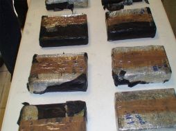 Los doce kilos de droga provenían de Panamá. ESPECIAL  /