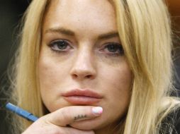 Lohan falló en sus pruebas para detectar el consumo de drogas. EFE  /