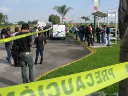 El hallazgo ocurrió sobre el kilometro 28+800 de la Carretera Guadalajara–Chapala. M. PATIÑO  /