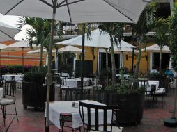 Un restaurante en Cuernavaca, Morelos, luce vacío debido a la violencia que se ha registrado en el región. EL UNIVERSAL  /