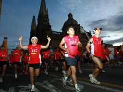 Corredores de la edición XXVI de la Maratón Guadalajara. MEXSPORT  /