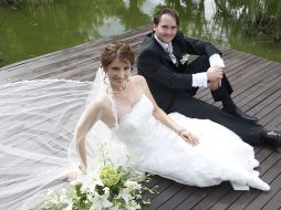 Marly Rivas Silva y Alejandro García de Alba Garcin.  /