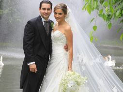 Los novios, Luis Chávez Díaz y Maritza Ortiz Martín del Campo.  /