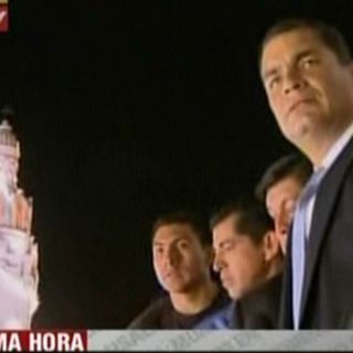 Liberan a presidente de Ecuador