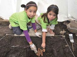 Los menores tendrán la oportunidad de convertirse por un momento en arqueólogos. INAH  /