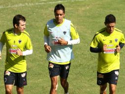 Los jugadores regiomontanos se alistan para encarar su duelo ante Necaxa. MEXSPORT  /