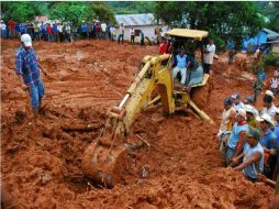 En la reunión de evaluación se confirmó el deceso en todo Chiapas de 27 personas y tres desaparecidos. EFE  /