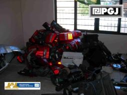 Las piezas aseguradas serán utilizadas como prueba en contra del detenido. ESPECIAL  /