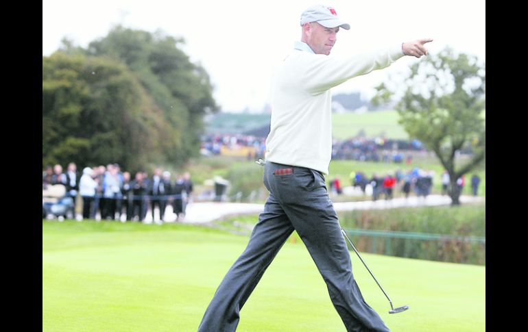 Stewart Cink es el golfista con mayot consistencia de los Estados Unidos AFP  /