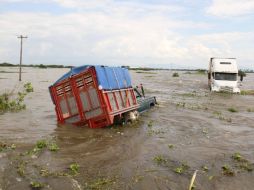 Las inundaciones podrían alcanzar cuatro metros en algunas zonas antes de empezar a ceder. NTX  /
