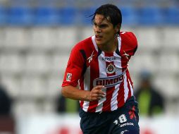 Xavier Báez de las Chivas, buscará el triunfo cueste lo que cueste ante el Atlas. MEXSPORT  /