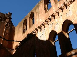 La Revolución tristemente terminó con el emporio minero de Alexander Sheperd, de cuya hacienda aquí vemos sus ruinas.P FERNÁNDEZ  /