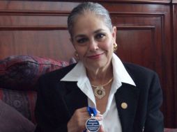 Marcela Gómez Reyes recibió el pasado 22 de septiembre, en la Ciudad de México, el Premio Nacional de Educación Turística. A. MUÑIZ  /
