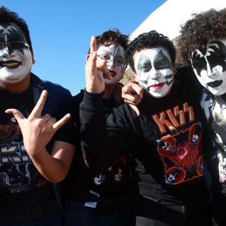 El maquillaje rinde tributo a Kiss