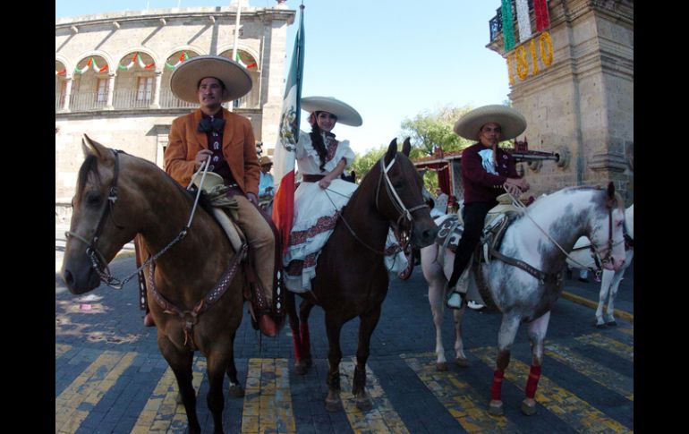 Alrededor de 800 jinetes y 40 calandrias participaron en la segunda edición de la cabalgata, en el marco de la Expo Ganadera.E. PACHECO  /