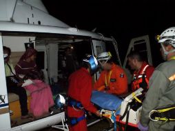 Siete personas con las lesiones más graves fueron trasladas a Guadalajra para su atención médica. ESPECIAL  /