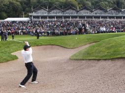 Europa se va arriba en la Ryder Cup de golf . EFE  /