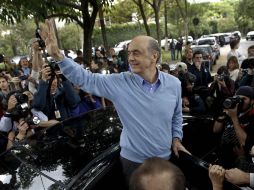 El candidato socialdemócrata José Serra fue gobernador de Sao Paulo. AFP  /