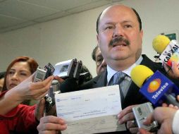 César Duarte fue presidente de la mesa directiva de la Cámara de Diputados. EL UNIVERSAL  /