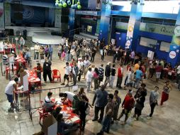 Aspecto de uno de los centros electorales de Río de Janeiro. EFE  /